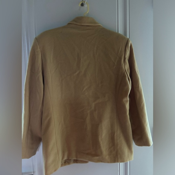 Collections Internationale Petite Yellow Blazer in Size Large - Picture 2 of 3